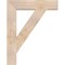 Ekena Millwork Traditional Block Smooth Bracket, Douglas Fir, 5 1/2"W x 30"D x 38"H BKT06X30X38TRA05SDF - alternate 3